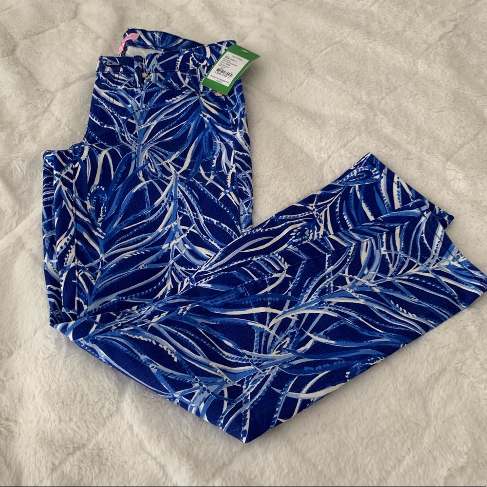 Lilly Pulitzer patterned jeans NWT